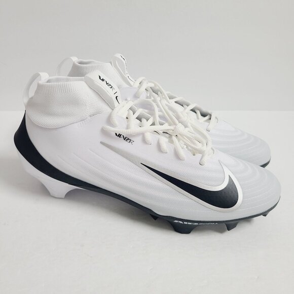 NEW Nike Air Zoom Vapor Pro 1 Football Cleats IB2495-105 Size 11 White Black